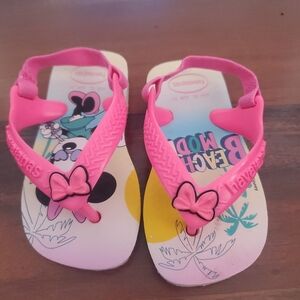 Havaianas Kids Pink Flip Flops